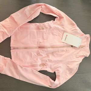 Lululemon Pink Define Jacket w/ Gold Zipper
